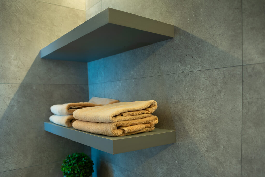 opbergruimte voor handdoeken